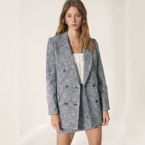 Aritzia Wilfred Margaux Tweed Blazer